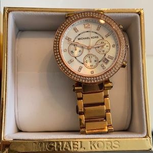 Rose Gold Michael Kors Watch